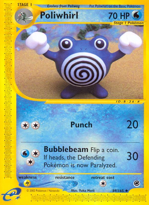 Poliwhirl (89/165) [Expedition: Base Set] | Good Games Cannington