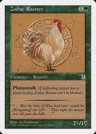 Zodiac Rooster [Portal Three Kingdoms] | Good Games Cannington