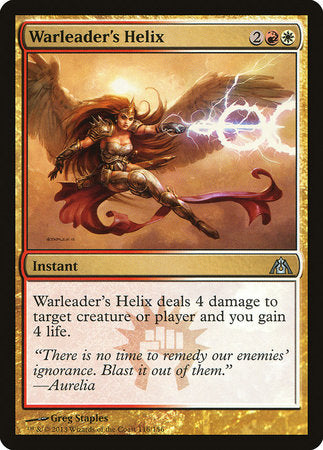 Warleader's Helix [Dragon's Maze] | Good Games Cannington