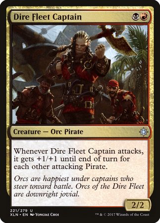 Dire Fleet Captain [Ixalan] | Good Games Cannington