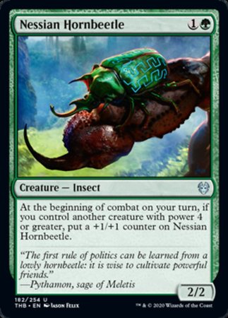 Nessian Hornbeetle [Theros Beyond Death] | Good Games Cannington