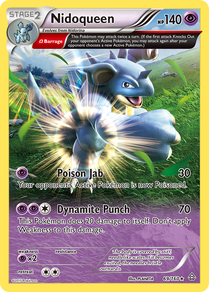 Nidoqueen (69/160) [XY: Primal Clash] | Good Games Cannington