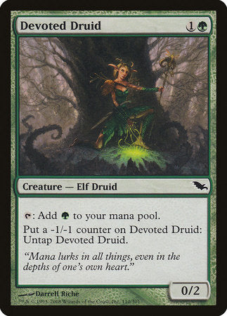 Devoted Druid [Shadowmoor] | Good Games Cannington
