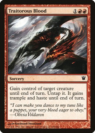 Traitorous Blood [Innistrad] | Good Games Cannington