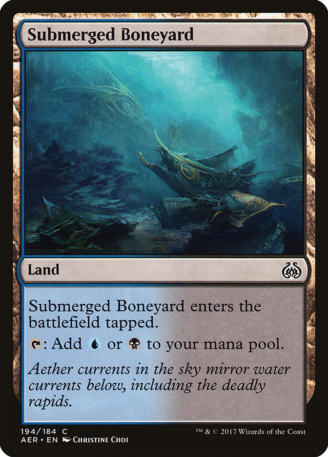 Submerged Boneyard [Aether Revolt] | Good Games Cannington