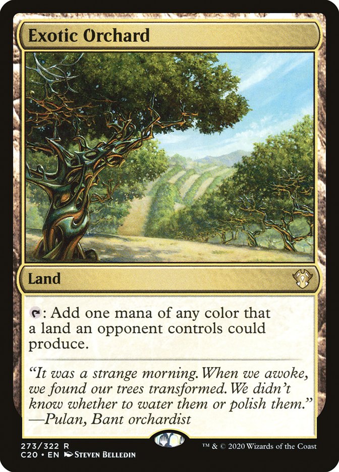 Exotic Orchard [Commander 2020] | Good Games Cannington