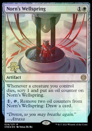 Norn's Wellspring [Phyrexia: All Will Be One Prerelease Promos] | Good Games Cannington