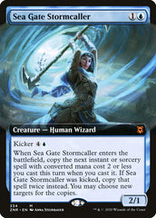 Sea Gate Stormcaller (Extended Art) [Zendikar Rising] | Good Games Cannington