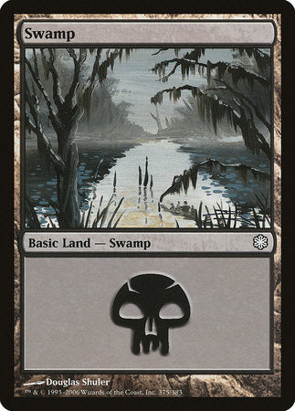 Swamp (375) [Coldsnap Theme Decks] | Good Games Cannington