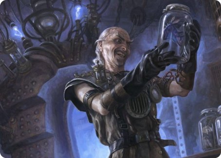 Delver of Secrets Art Card [Innistrad: Midnight Hunt Art Series] | Good Games Cannington