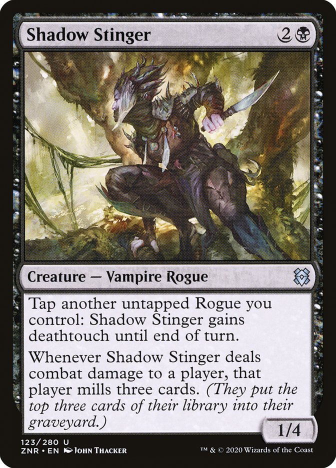 Shadow Stinger [Zendikar Rising] | Good Games Cannington