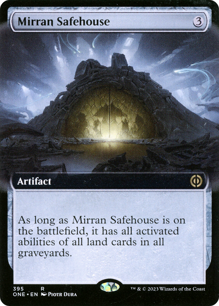 Mirran Safehouse (Extended Art) [Phyrexia: All Will Be One] | Good Games Cannington
