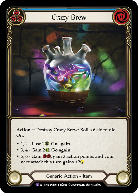 Crazy Brew [U-WTR162] (Welcome to Rathe Unlimited)  Unlimited Rainbow Foil | Good Games Cannington