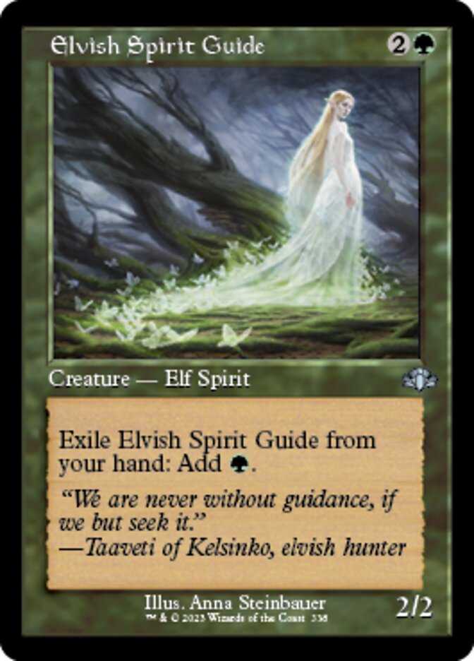 Elvish Spirit Guide (Retro) [Dominaria Remastered] | Good Games Cannington