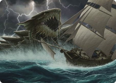 Dragon Turtle Art Card [Dungeons & Dragons: Adventures in the Forgotten Realms Art Series] | Good Games Cannington