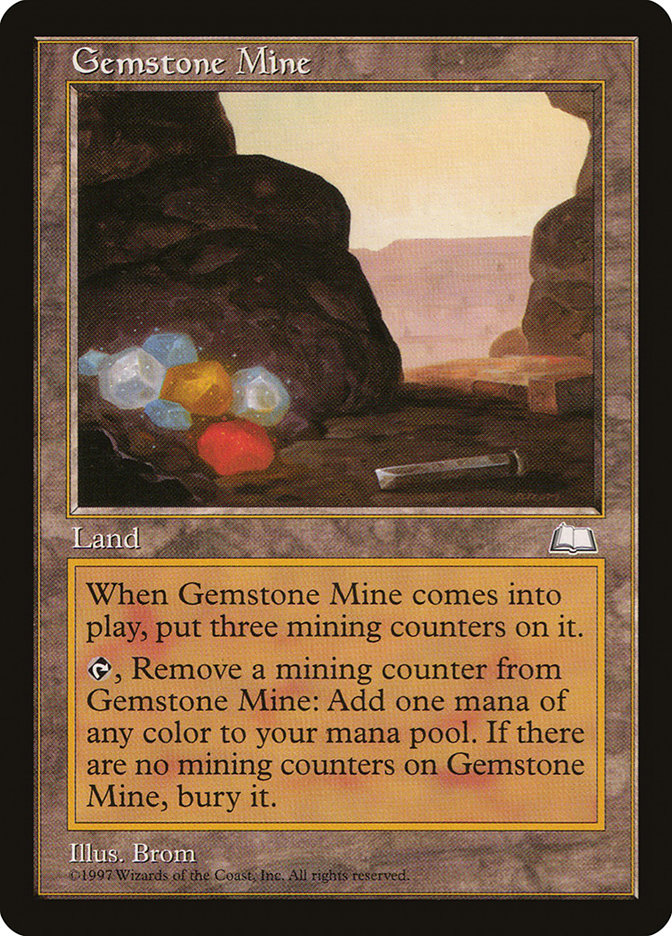 Gemstone Mine [Weatherlight] | Good Games Cannington