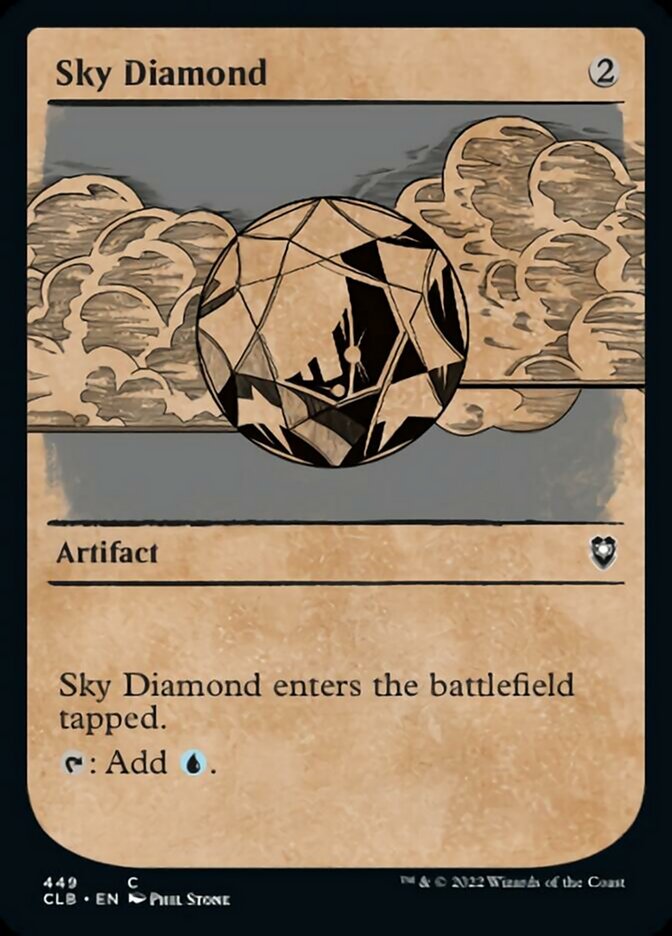 Sky Diamond (Showcase) [Commander Legends: Battle for Baldur's Gate] | Good Games Cannington