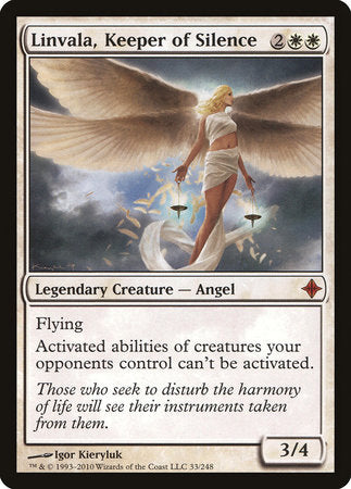 Linvala, Keeper of Silence [Rise of the Eldrazi] | Good Games Cannington
