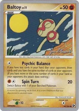Baltoy LV.11 (60/106) (Psychic Lock - Jason Klaczynski) [World Championships 2008] | Good Games Cannington