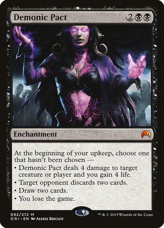 Demonic Pact [Magic Origins] | Good Games Cannington