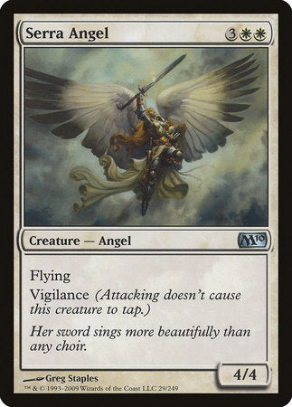 Serra Angel [Magic 2010] | Good Games Cannington