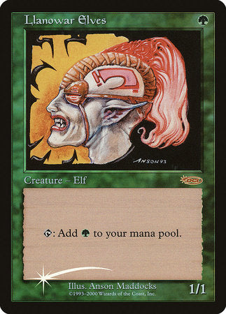 Llanowar Elves [Friday Night Magic 2000] | Good Games Cannington