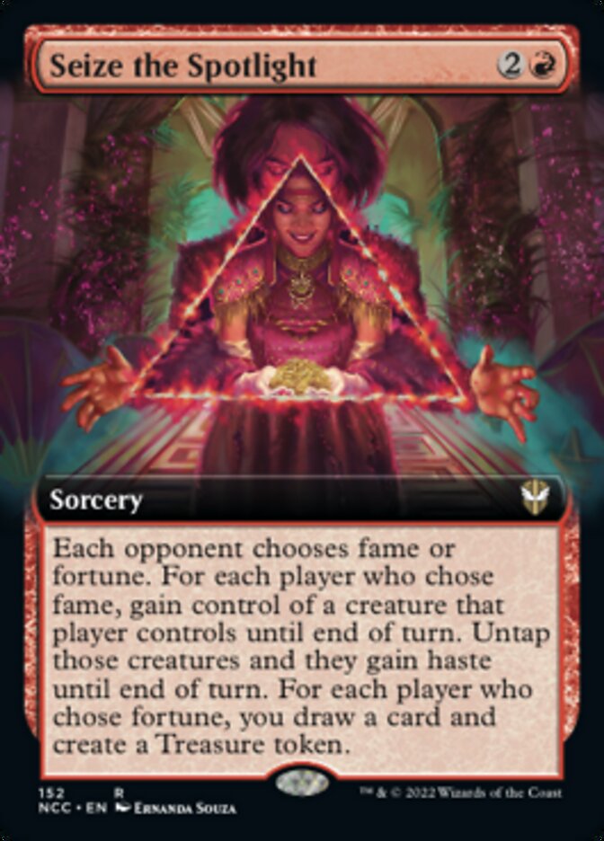 Seize the Spotlight (Extended Art) [Streets of New Capenna Commander] | Good Games Cannington
