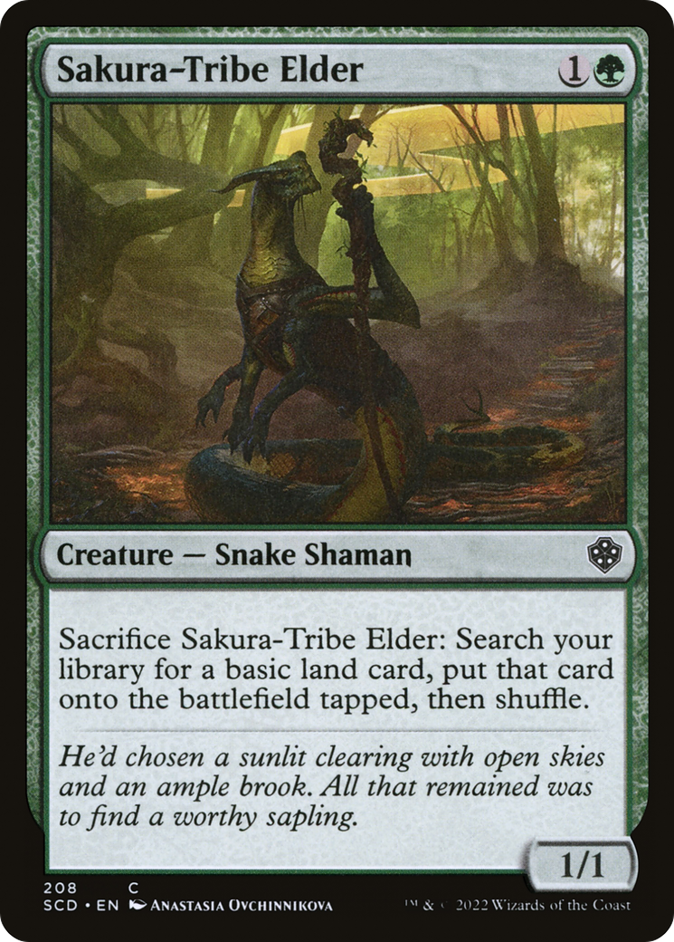 Sakura-Tribe Elder [Starter Commander Decks] | Good Games Cannington