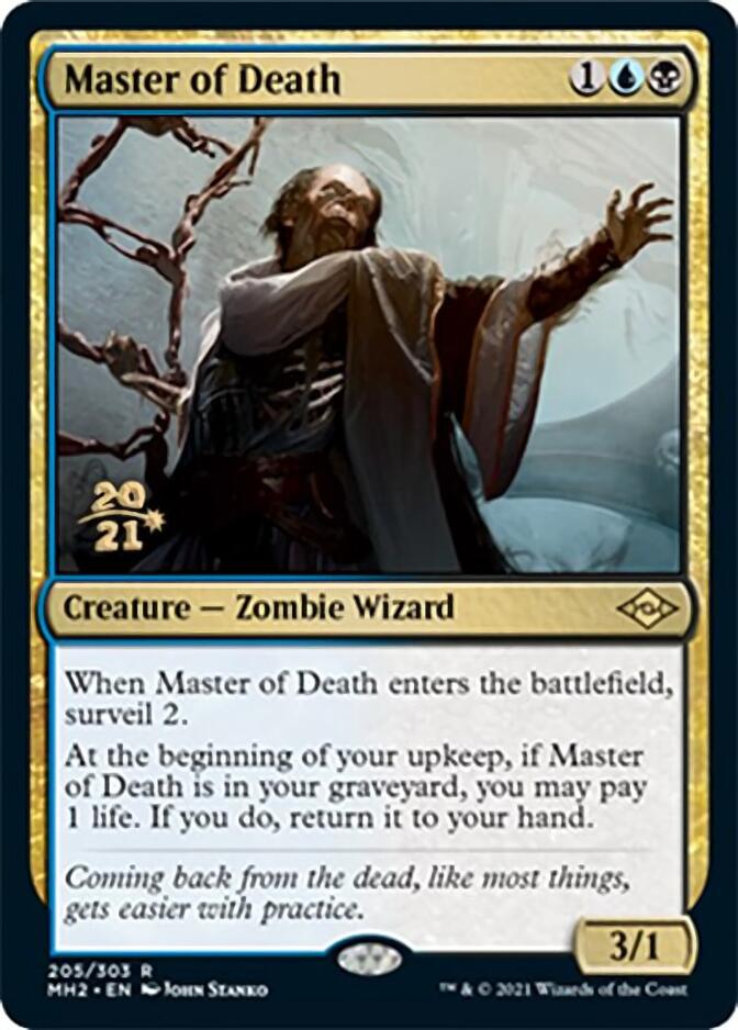 Master of Death [Modern Horizons 2 Prerelease Promos] | Good Games Cannington