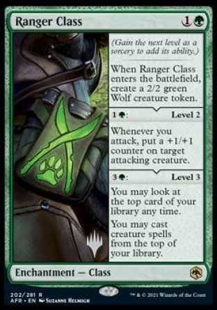 Ranger Class (Promo Pack) [Dungeons & Dragons: Adventures in the Forgotten Realms Promos] | Good Games Cannington