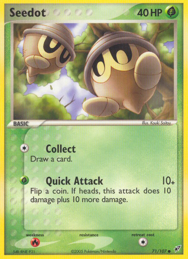 Seedot (71/107) [EX: Deoxys] | Good Games Cannington