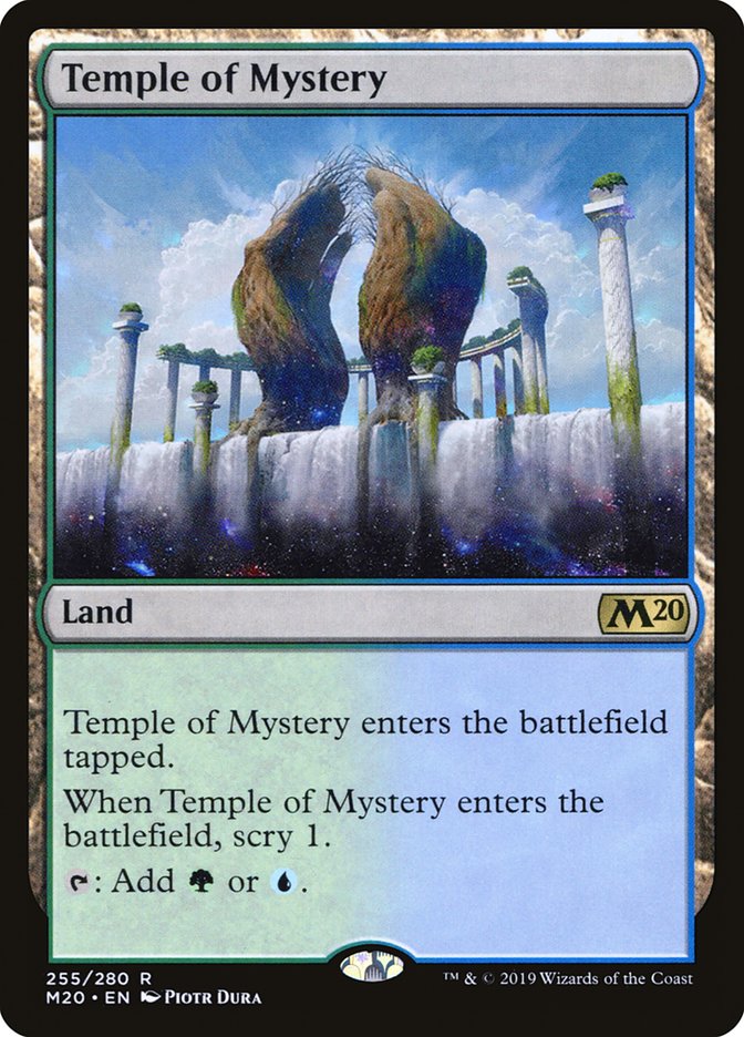 Temple of Mystery [Core Set 2020] | Good Games Cannington