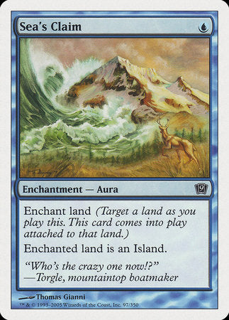 Sea's Claim [Ninth Edition] | Good Games Cannington