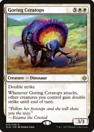 Goring Ceratops [Ixalan] | Good Games Cannington