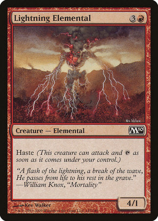Lightning Elemental [Magic 2010] | Good Games Cannington