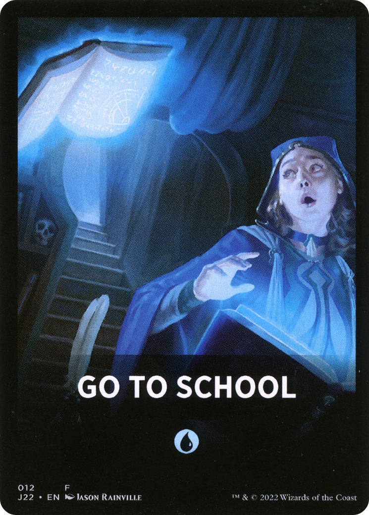 Go to School Theme Card [Jumpstart 2022 Front Cards] | Good Games Cannington