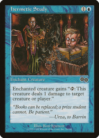 Hermetic Study [Urza's Saga] | Good Games Cannington
