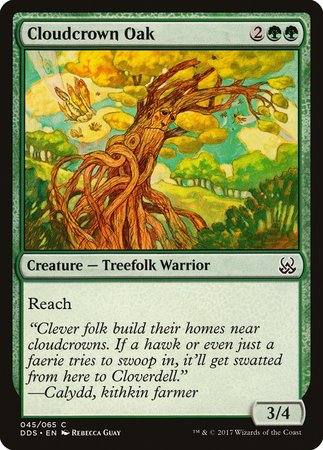 Cloudcrown Oak [Duel Decks: Mind vs. Might] | Good Games Cannington