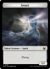 Spirt (9) // Treasure Double-Sided Token [March of the Machine Commander Tokens] | Good Games Cannington