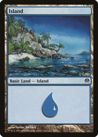 Island (68) [Duel Decks: Phyrexia vs. the Coalition] | Good Games Cannington
