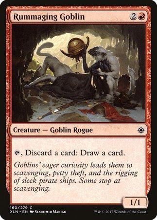 Rummaging Goblin [Ixalan] | Good Games Cannington