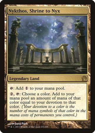 Nykthos, Shrine to Nyx [Theros] | Good Games Cannington
