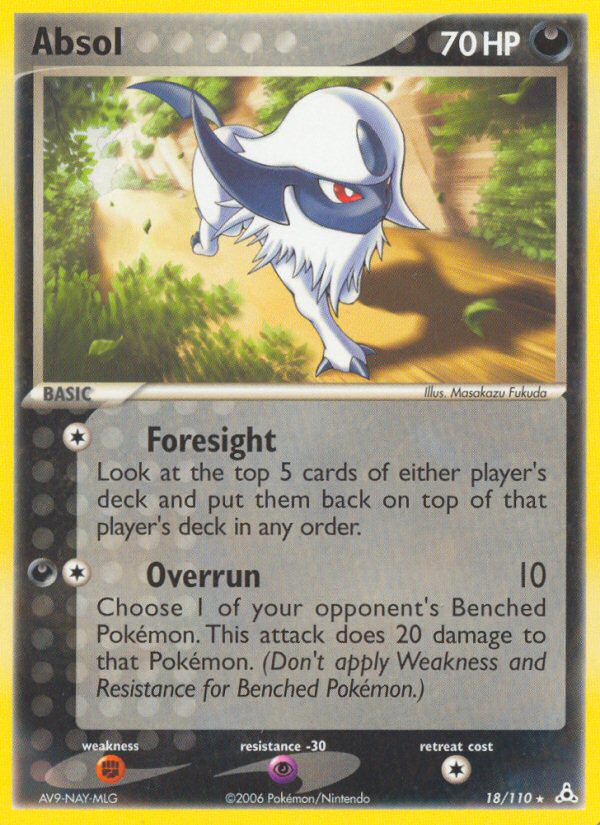 Absol (18/110) [EX: Holon Phantoms] | Good Games Cannington