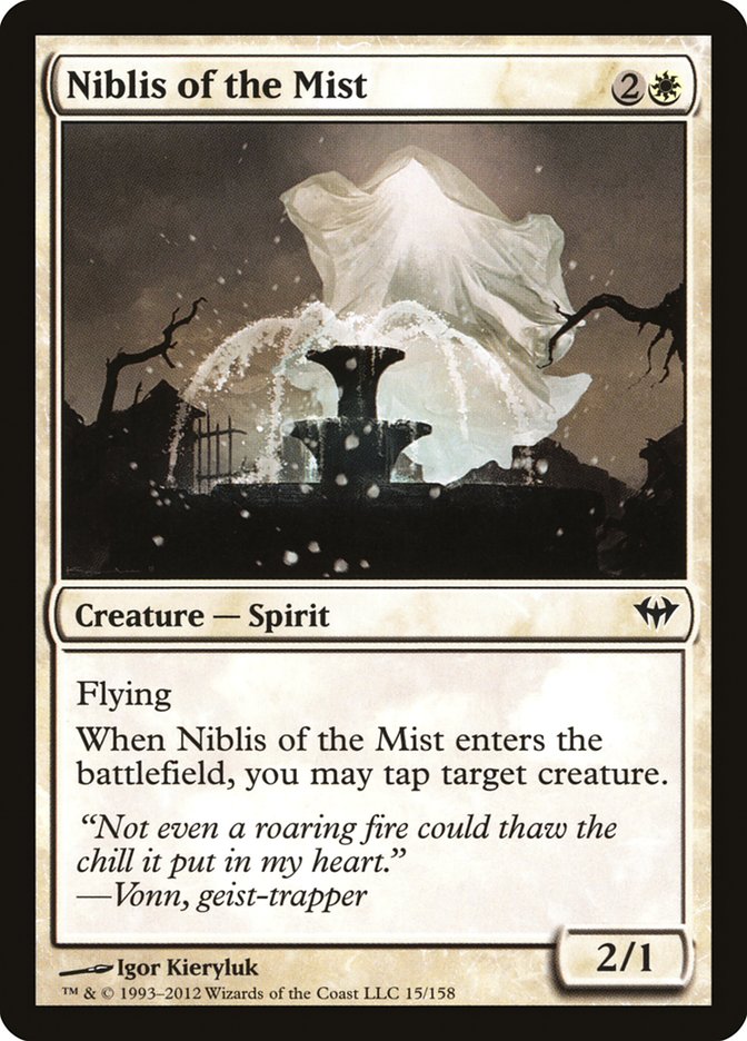 Niblis of the Mist [Dark Ascension] | Good Games Cannington