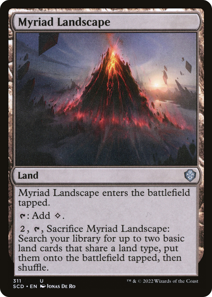Myriad Landscape [Starter Commander Decks] | Good Games Cannington
