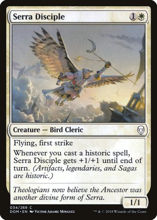 Serra Disciple [Dominaria] | Good Games Cannington