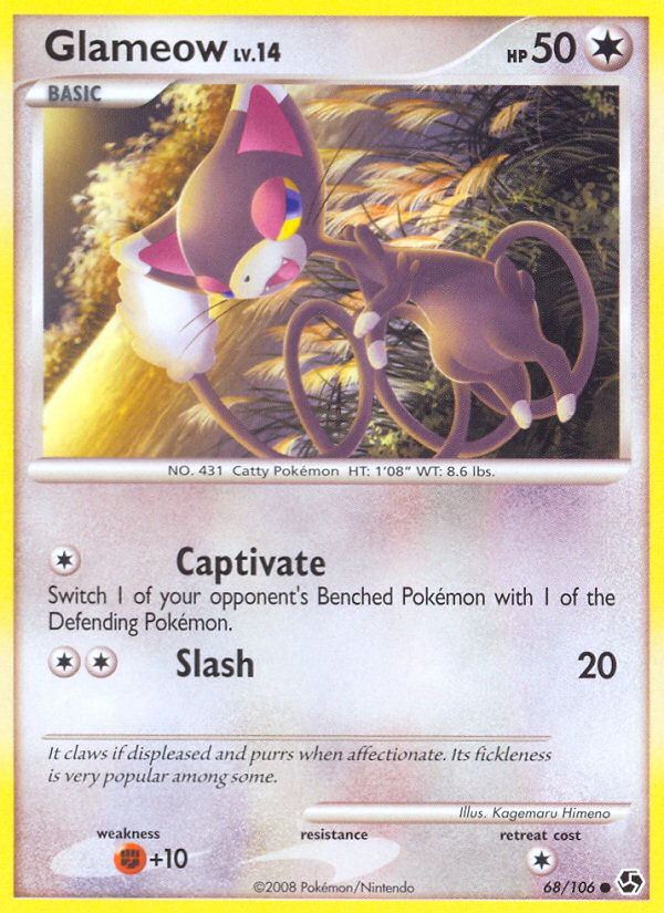 Glameow (68/106) [Diamond & Pearl: Great Encounters] | Good Games Cannington