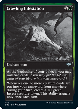 Crawling Infestation [Innistrad: Double Feature] | Good Games Cannington
