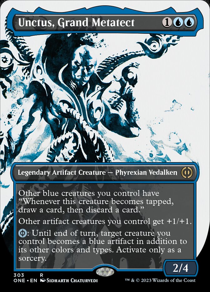 Unctus, Grand Metatect (Borderless Ichor) [Phyrexia: All Will Be One] | Good Games Cannington