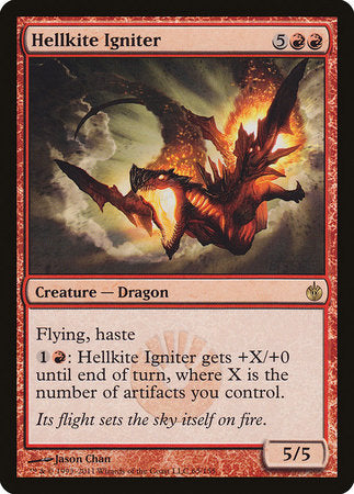 Hellkite Igniter [Mirrodin Besieged] | Good Games Cannington